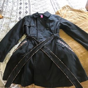 Betsey Johnson trench coat